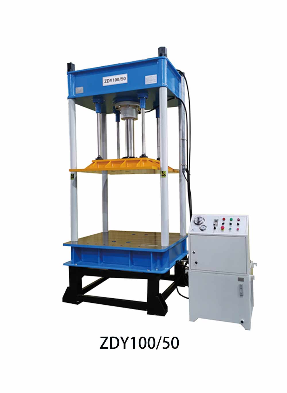 ZDY100/50電動(dòng)四柱油壓機(jī)-揚(yáng)州市天宇機(jī)電設(shè)備有限公司